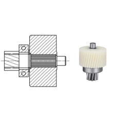 2X for Tongsheng TSDZ2B Mid Drive Motor Upgrade Part Gear Electric Bicycle Conversion Kit