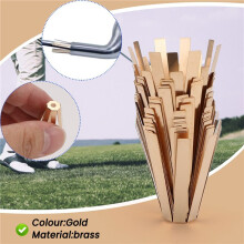 40 Pezzi Octopus Shims Brass Adapter Spacer Shims per Aste da Shim Adapter Golfing Club Shafts Accessori A
