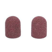 300Pcs Sanding Bands Block Caps Without Grip 80 120 180 13x19Mm Sanding Cap Manicure Pedicure Electric Nail Drill-02