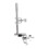 Silver Adjustable Cowbell Holder Mount for Drum Kit Percussion Stand Clamp 1