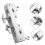Cowbell Clamp for Bass Drum with Secure Mounting and Tool Quick Install for Drum Kit 4