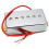 2X Micros de Guitare Électrique Style P90, Simple Bobinage, 6 Micros à Vis Réglables, Taille 50 mm. 4