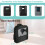 Wireless Transmitter Pouch with Secure Strap Attachment and Clear Display for Guitar or Bass 5