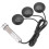 5X Gitarr Pickup 3x Piezo Pickup Transducer för Akustisk Gitarr Ukulele Mandolin Instrument 4