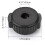 60 PCS Plastic Cymbal Nuts,Quick-Set Cymbal Nut for Percussion Drum Kit,Percussion Replacement Parts 8