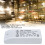 12W 12V DC LED Driver, 90mm ABS Power Transformer, 1A 9