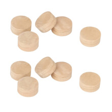 10pcs Trombone Water Key Pads LeakProof Cork Spit Valve Pads for Professional Trombone Maintenance