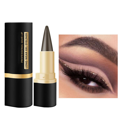 Matte Langhaftender waterproof Eyeliner Stift - Schwarz, 2,2 g 1