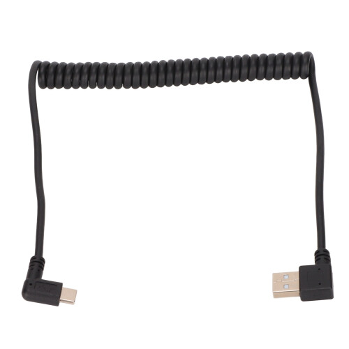 Type-C zu USB 2.0 Spiralnyckelkabel - Ultra dünn, 480Mbps 1