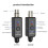2X Microphone Wireless System Micphone Wireless Transmitter UHF Transmitter & Receiver for Dynamic/Condenser Microphon 4