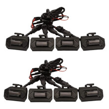 8PCS LED Front Grill Lights for  Tacoma Raptor TRD Off Road Sport 2020 2021 External Grill Lamp, Yellow Light
