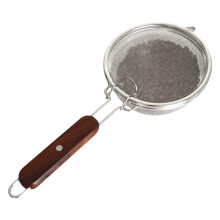 Coffee Bean Roaster Manual Stainless Steel Small Batch 50g Capacity with Precise Temperature Control