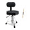 Drum Throne Adjustable Height Ergonomic Saddle Seat 440 lbs Heavy Duty Drum Stool Black 1