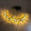 Gold Moon and Star LED String Lights, Warm White, Battery 6