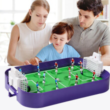 Tischfußball Soccer Brettspiel für Kinder & Familie, 38,524,510,5 cm, tragbar für Indoor-Spiel