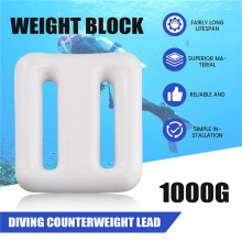 4X Poids de Plongée pour Ceinture de Poids de Plongée Sous-Marine Poids de Plongée en Plomb Enduits Poids de Plongée Enduits, Poids de Ceinture de