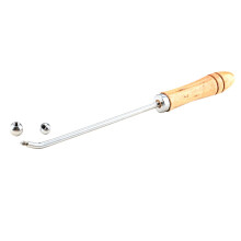 Saxophone Neck  Tool Kit with Ergonomic Wood Handle for Quick Dent Restoration