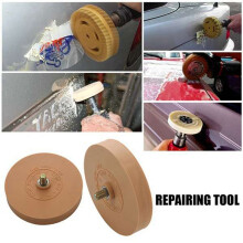 2X Car Decal Remover Pneumatic Rubber Remover Wheel Film Glue Removal Eraser Scraper Plate Paint Cleaner Polishing Tool