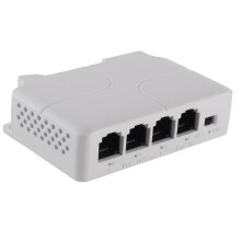 1 Tot 3-Poorts PoE-Extender Passief Cascadeerbaar IEEE802.3Af voor IP-Poorttransmissie-Extender voor POE- NVR IP (1 Stuks)
