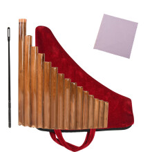 G Key Bamboo Pan Flute 15 Pipes Traditional Chinese Music Instrument