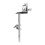 Silver Adjustable Cowbell Holder Mount for Drum Kit Percussion Stand Clamp 3