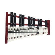 25 Key Glockenspiel Xylophone for Beginners with Durable Aluminum Bars and Clear Focused Tone