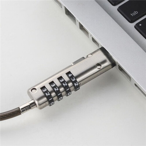 4X Security USB Password Anti-Theft Lock, Used for Anti Theft Function  Laptop, Tablet, Projector, TV 2