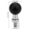 Universal Motorcycle Rear View Mirror Ball Head Mount M8x1.25 Rustproof 3
