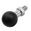 Universal Motorcycle Rear View Mirror Ball Head Mount M8x1.25 Rustproof 4