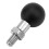 Universal Motorcycle Rear View Mirror Ball Head Mount M8x1.25 Rustproof 6