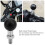 Universal Motorcycle Rear View Mirror Ball Head Mount M8x1.25 Rustproof 9