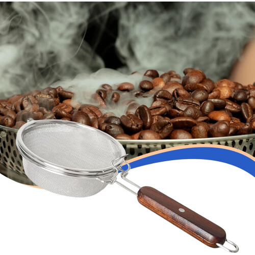 Coffee Bean Roaster Manual Stainless Steel Small Batch 50g Capacity with Precise Temperature Control 1