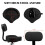 Drum Throne Adjustable Height Ergonomic Saddle Seat 440 lbs Heavy Duty Drum Stool Black 3