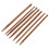 7pcs Bamboo Crochet Hooks Set - Ergonomic Handles, Size Range 4.0-7.0mm 5