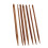 7pcs Bamboo Crochet Hooks Set - Ergonomic Handles, Size Range 4.0-7.0mm 10