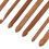 7pcs Bamboo Crochet Hooks Set - Ergonomic Handles, Size Range 4.0-7.0mm 11