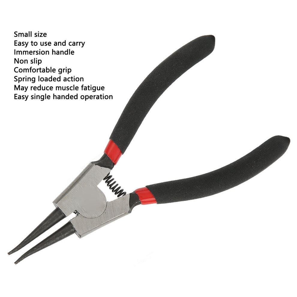 Carbon Steel Snap Ring Pliers 1.4mm Tip