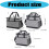 Waterproof Tableware Coolers Bag Lunch Box with Shoulder-25L 4