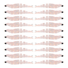 20Pcs Soft Fishing Lures, 4cm 0.45g Crawfishes Baits-No. 04