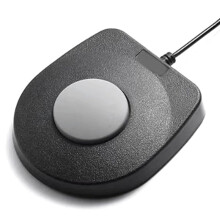 Pédale d'amortisseurs portables universelles, avec fond- 3,5 mm