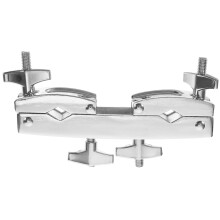 Adjustable Metal Cowbell Mount Clamp for Drum Set with Secure Holder and Universal Fit
