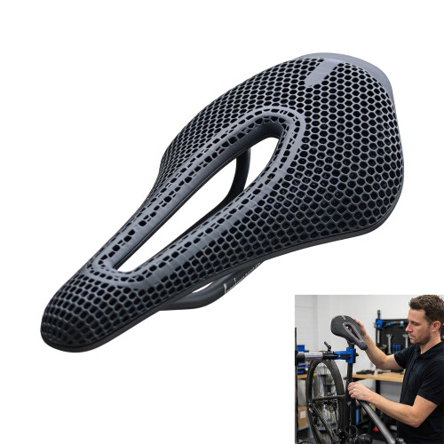 Shock Absorbs Comfortable Ventilate Hole 3D Bicycles Saddles 1