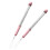 2-pack multifunctioneel oefentouw met variabele weerstand-Roze 2