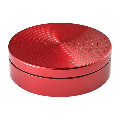 Light weight Aluminum Rotation Trainer for Figures-Red 8cm