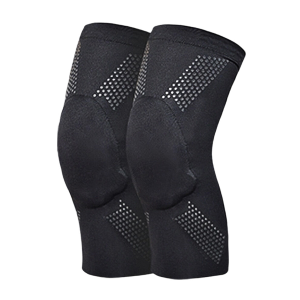 Tear Resistant Knee Support Sports Knee Guard-Black XS