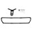 Universals Golf Cart Rear View Mirror Wide Angles Folding Side 1
