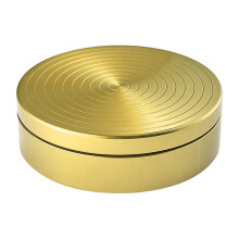 Turning Board For Ballets Dance Figure Skating-Gold 8cm