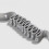 3-teiliges Widerstandsband mit 8 Ringen, elastisches Spannseil-A 6