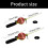 2pcs Ice Fishing Rod High Strength Plastic Construction-L 4