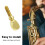 Durable Copper Saxophone Neck Screw Clamp Replacement for Secure Connection and Stable Performance 3